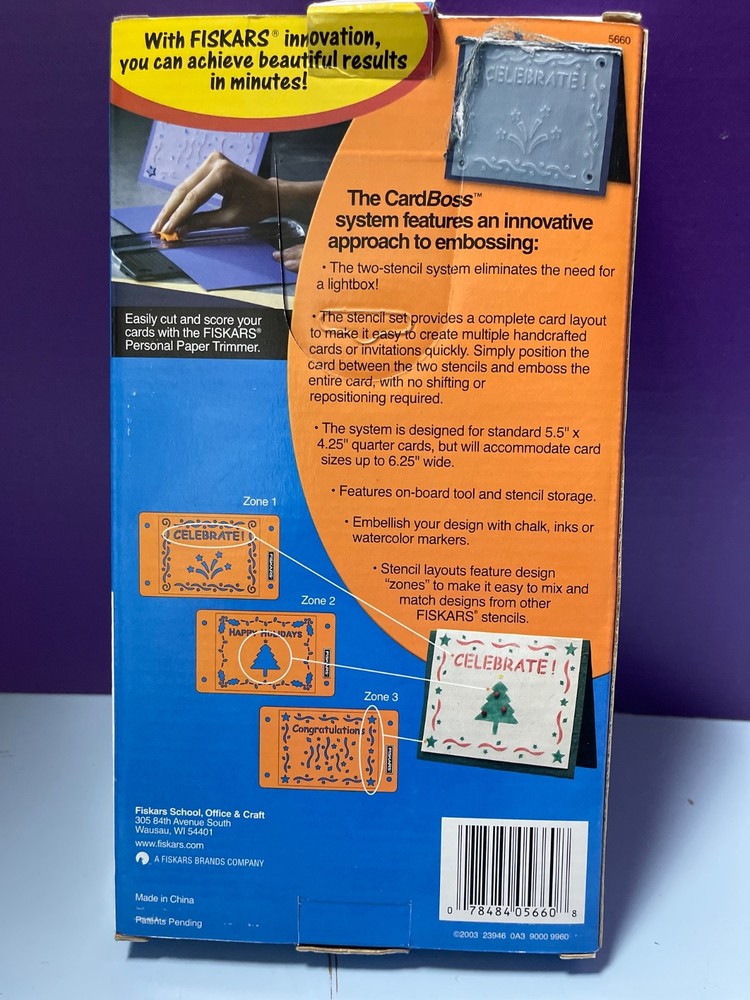 Fiskars Card Boss Ultimate Card Embossing System