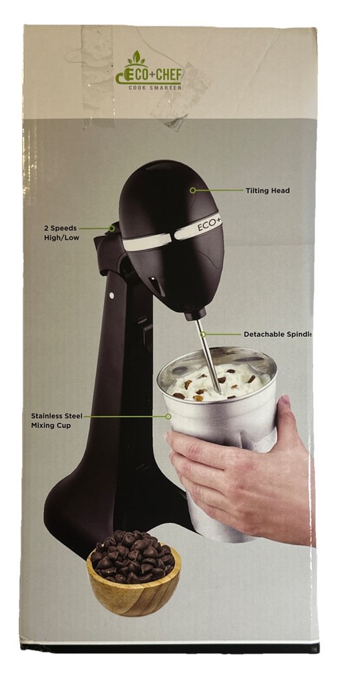 Eco+Chef Electric Milkshake Maker. New In Box