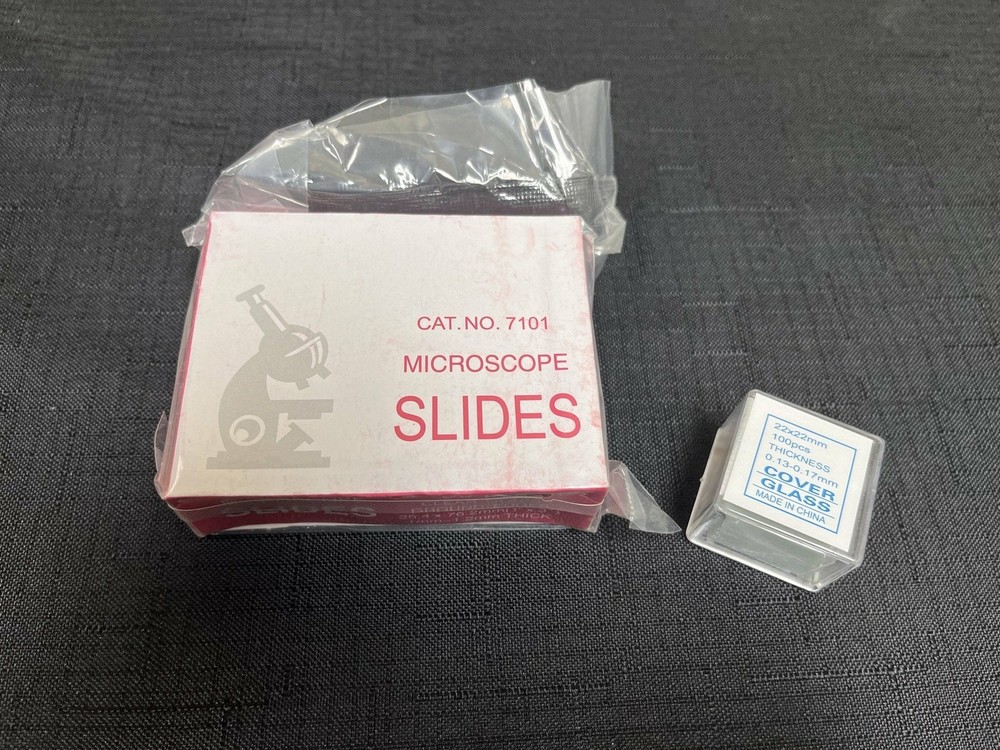 Microscope Slide and Cover Set (50 Ct.)