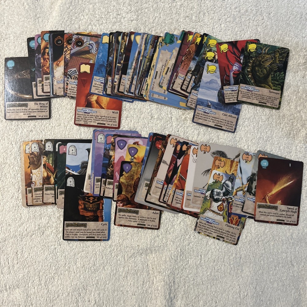 Spellfire Forgotten Realms Complete Set 1-100 No Chase
