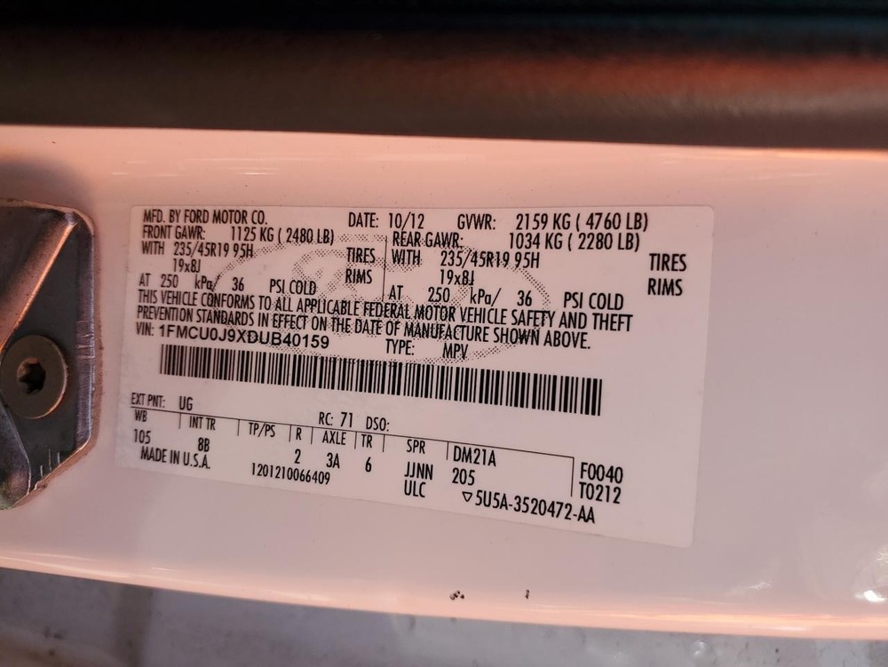 Used A/C Selector Switch fits: 2013 Ford Escape Front automatic temperature cont