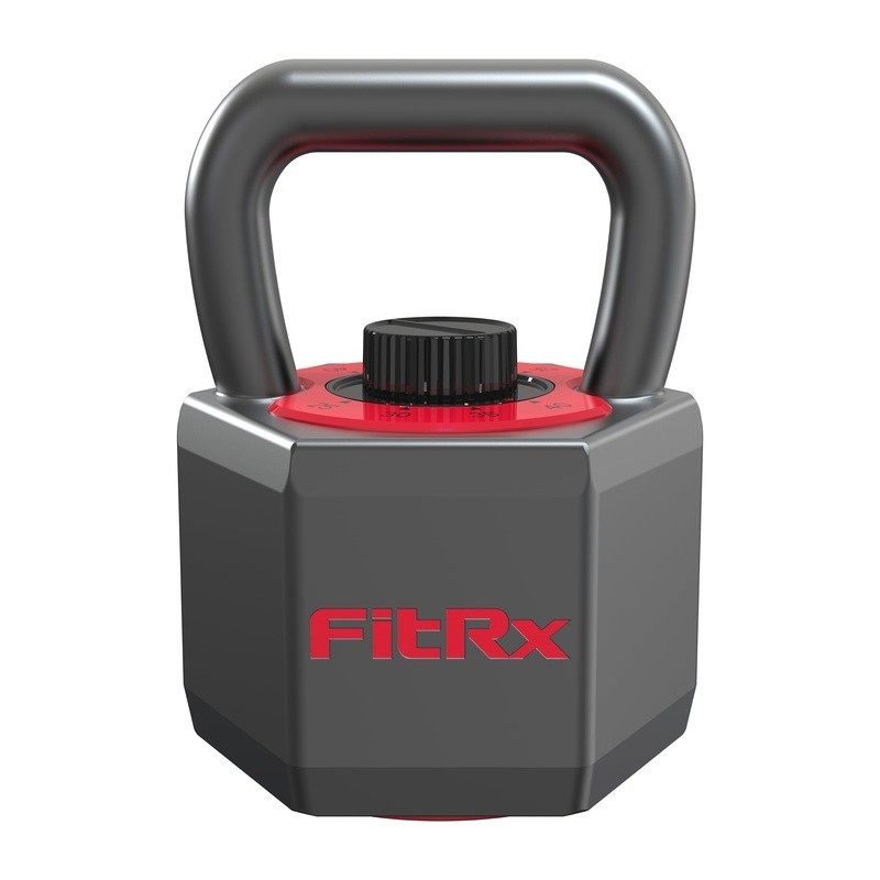 25lbs SmartStack Wide Handle Adjustable Kettlebell 40 lbs Home Gym Black