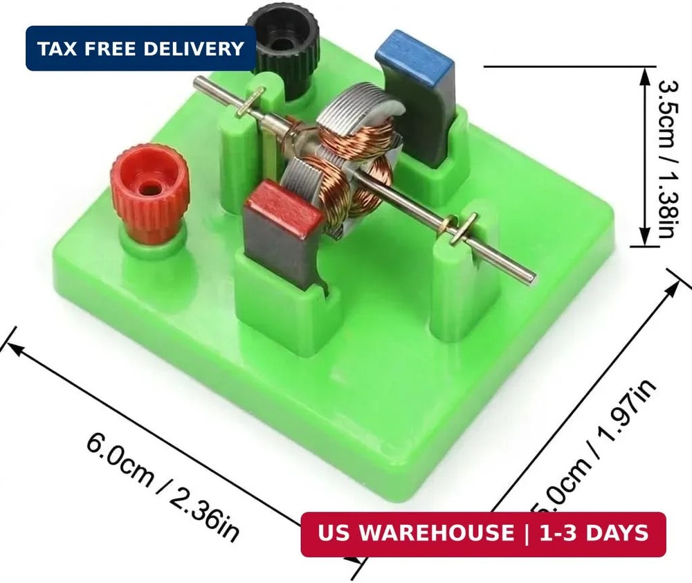 DIY DC Electrical Motor Assemble KIT - STEM Science Lab Educational Physics Lear