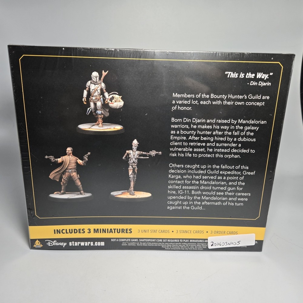 Certified Guild Squad PacK [x1] Star Wars: Shatterpoint [] NIB