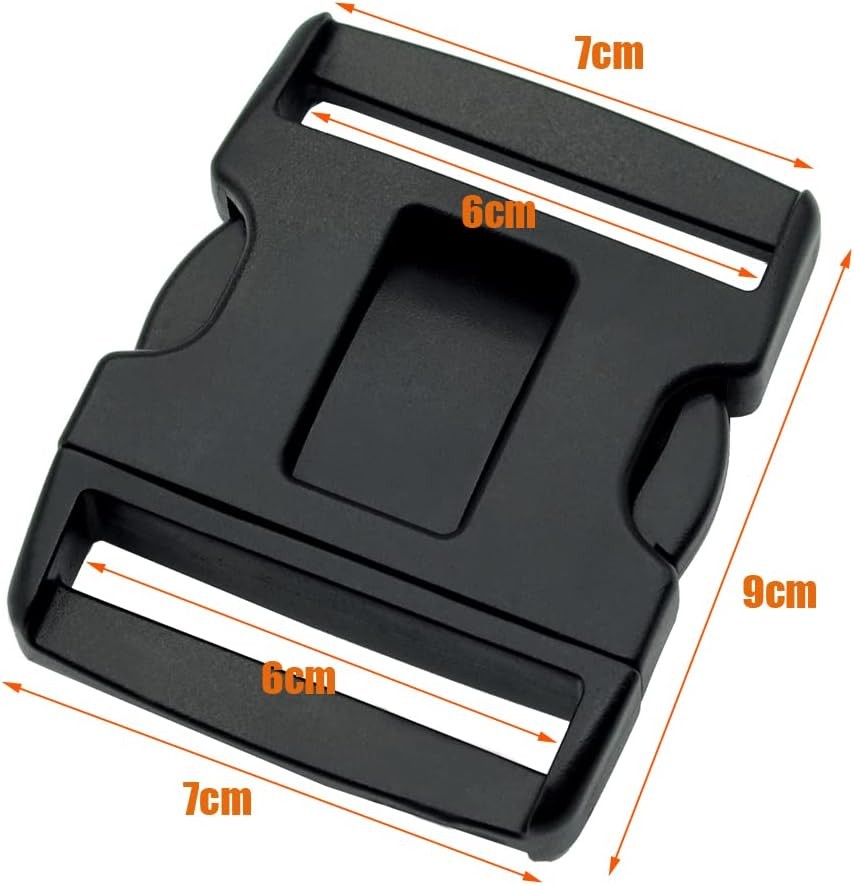 ROCOTACTICAL 2.25" Tri-Release Buckle Set, Replacement Type 2