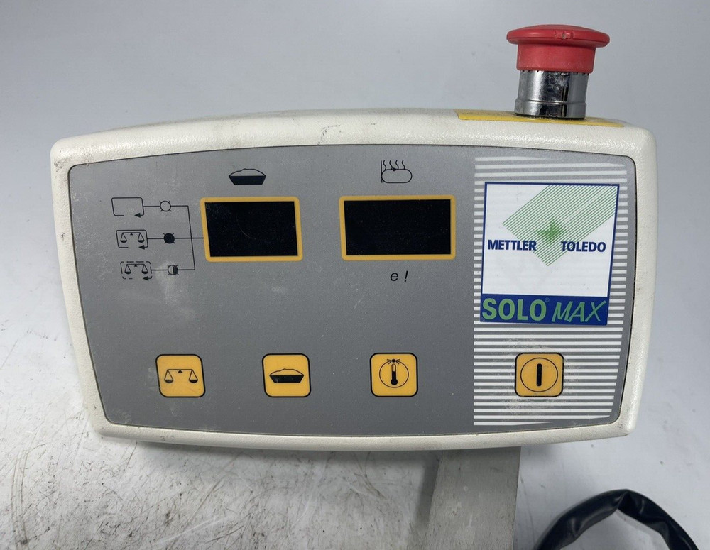 Used Mettle Toledo Solo Max High-Speed Wrapping and Labeling Control Panel