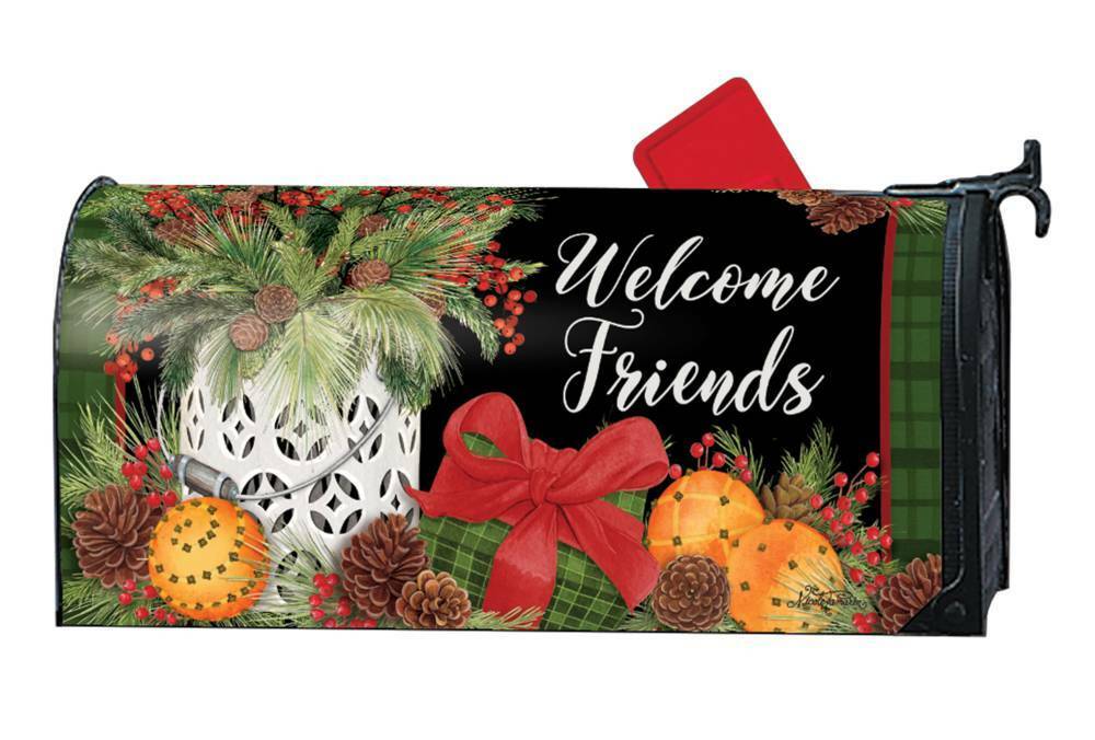 MailWraps - Mailbox Cover - Spiced Oranges