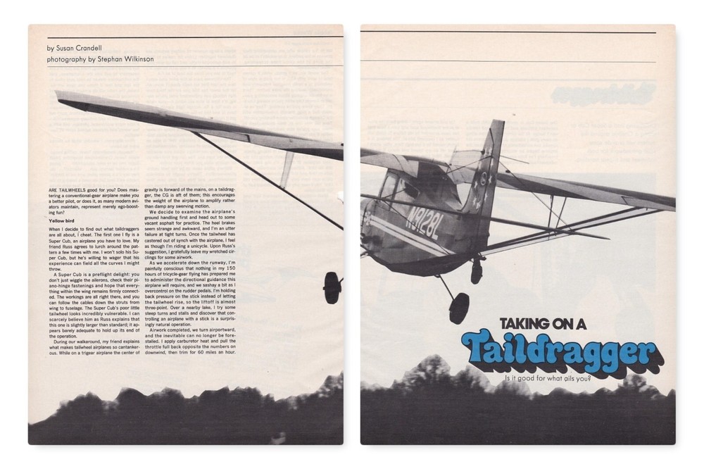 Piper Cub Aircraft Report 4/20/2024t