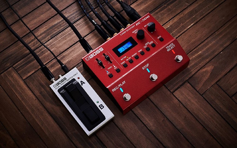 BOSS Rc-500 Loop Station Dual-Track Powerhouse