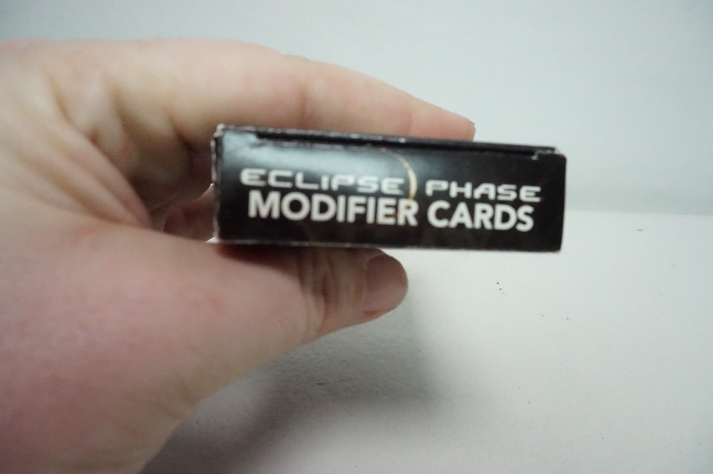 Posthuman Studios Eclipse Phase Modifier Cards VG