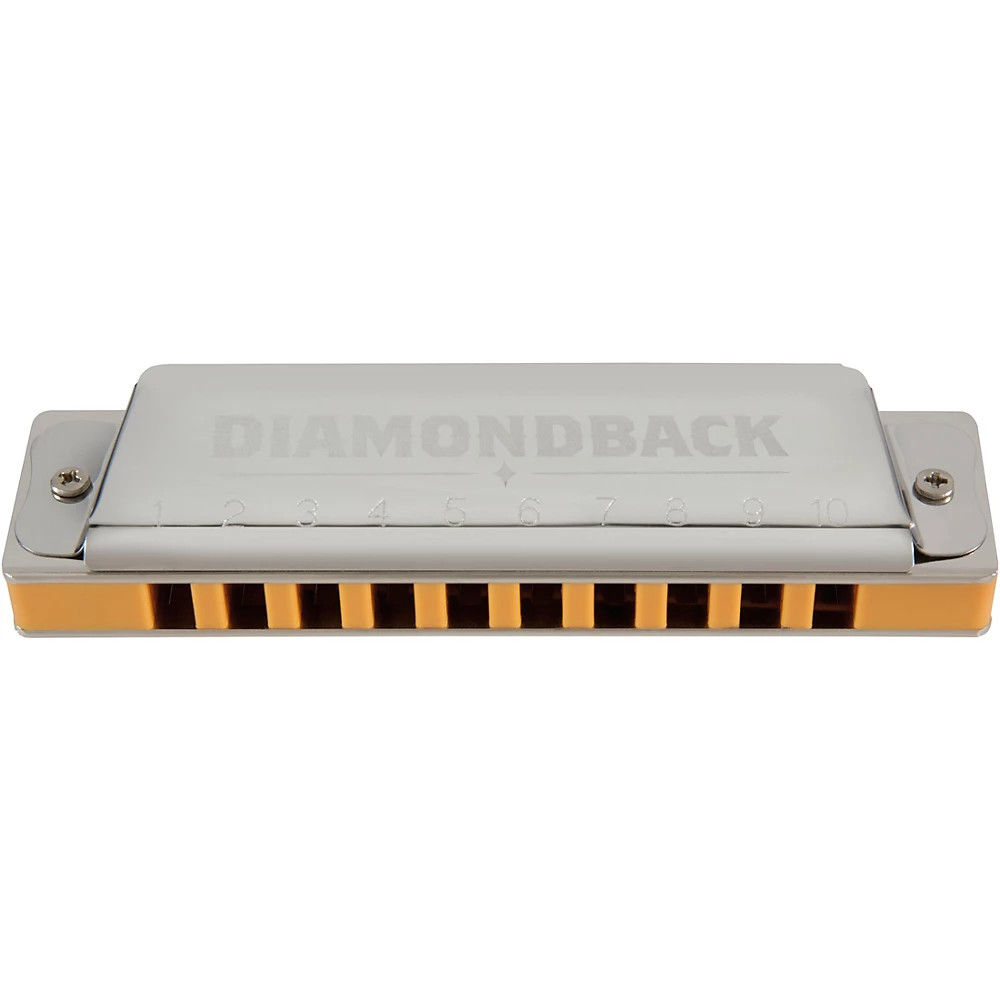 Silver Creek Diamondback Harmonica 3 Pack - Keys A, C and G