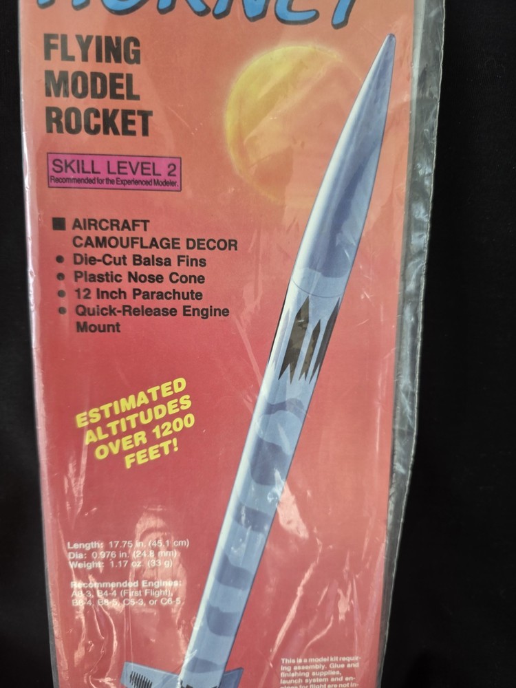 Estes Vintage Model Rocket Hornet #2030