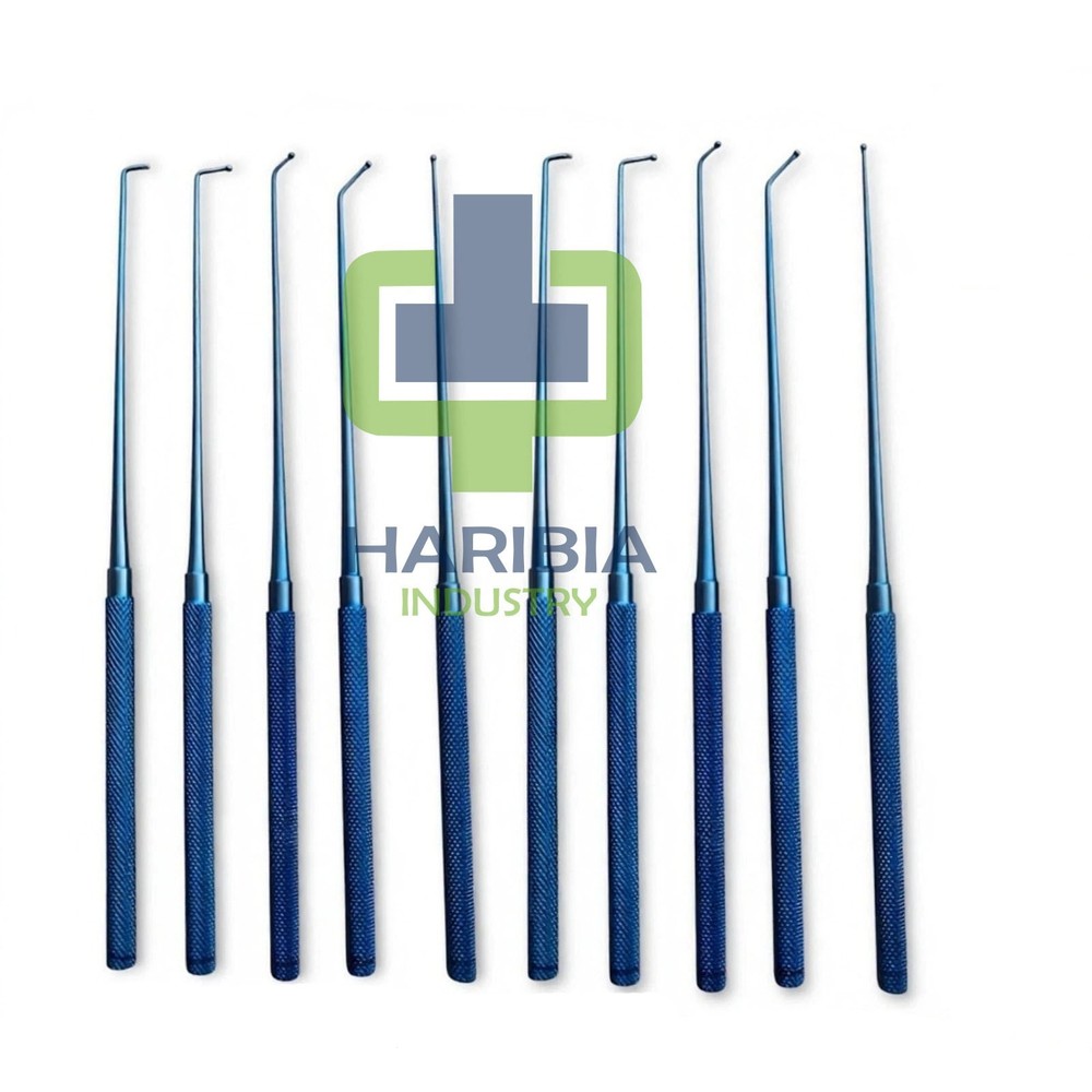 Neurosurgical Expanded RHOTON MICRO Ball Dissector Titanium Coated