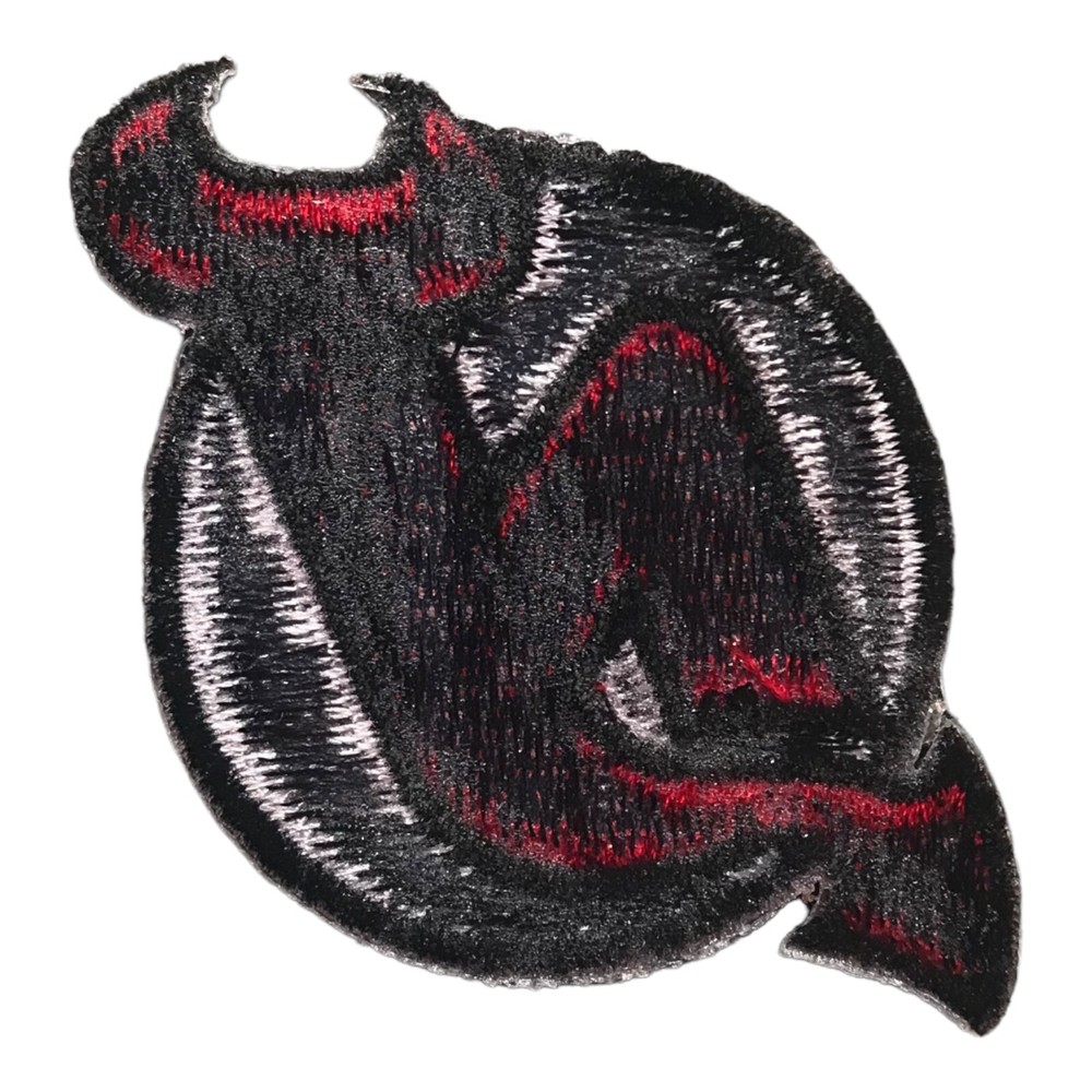 NEW JERSEY DEVILS NHL HOCKEY VINTAGE 2.25" TEAM LOGO PATCH