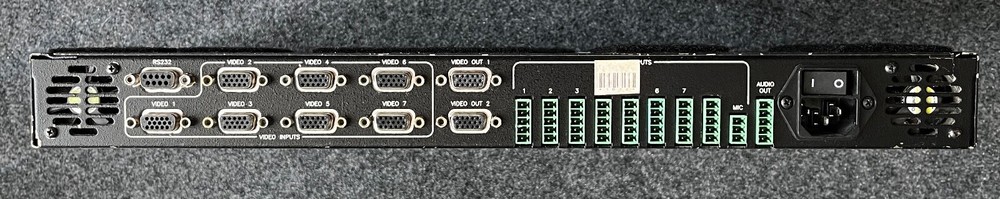 Folsom Research Presentation Pro PS2001 AV Network Switch with Remote Controller