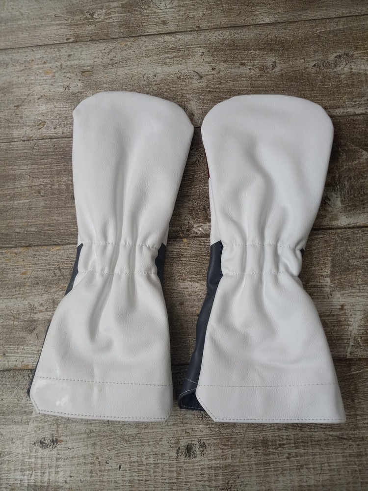 (2) Midway Open Headcover Leather