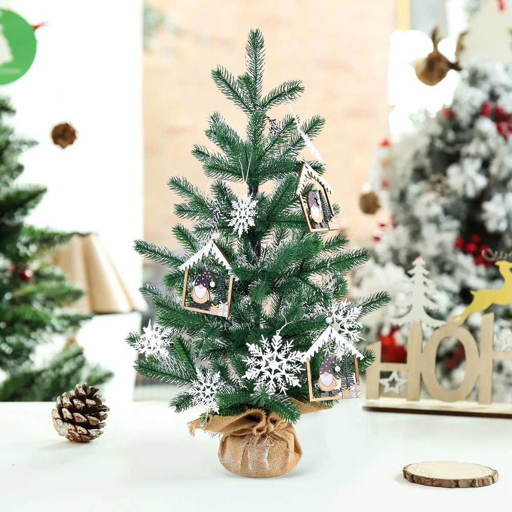 Artificial Xmas Tree 50cm Simulation Decorative Xmas Tree Household Holiday