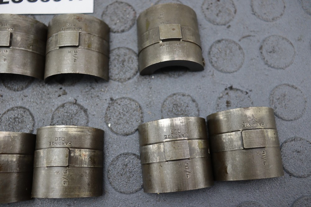 HARDINGE ( 9/16'' ROUND ) B16 COLLET PADS READ DESCRIPTION ! LOC5917
