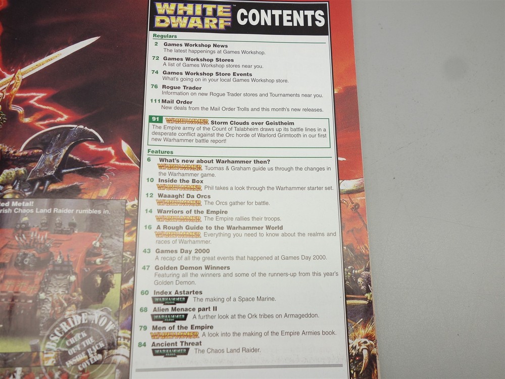 White Dwarf: #249 October 2000 (Games Workshop)
