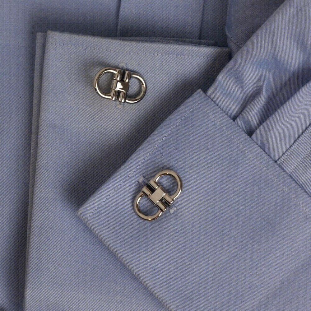 Horse Bit Stainless Steel Cufflinks