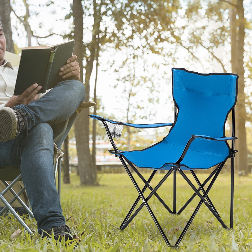 Small Camp Chair 80x50x50 Blue
