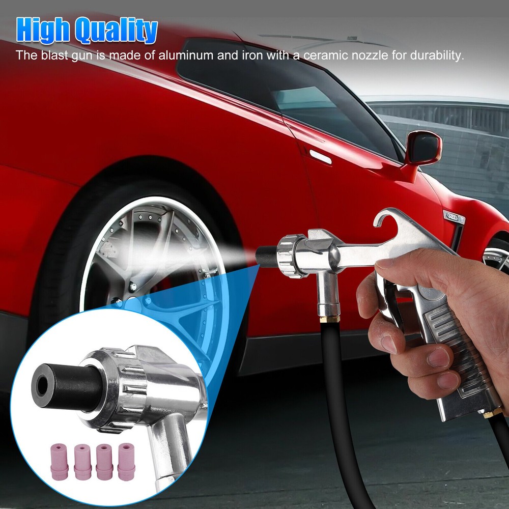 Sandblaster Air Cleaning Sandblasting Set Sand Blaster Nozzle Pneumatic Tool