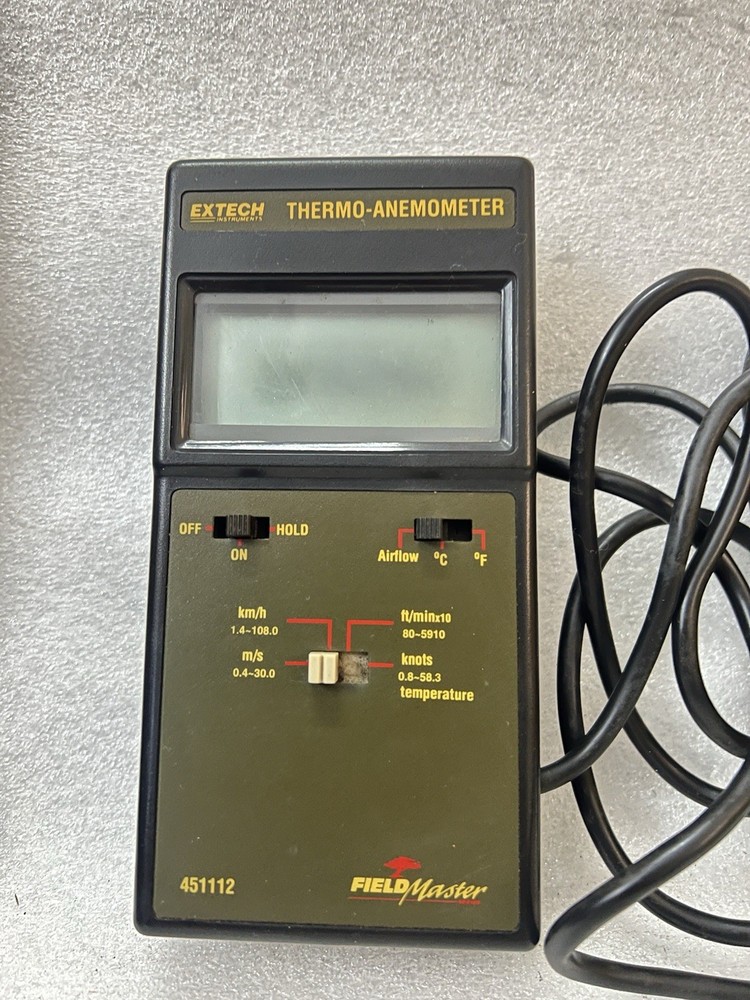 EXTECH INSTRUMENTS 45112 THERMO-ANEMOMETER