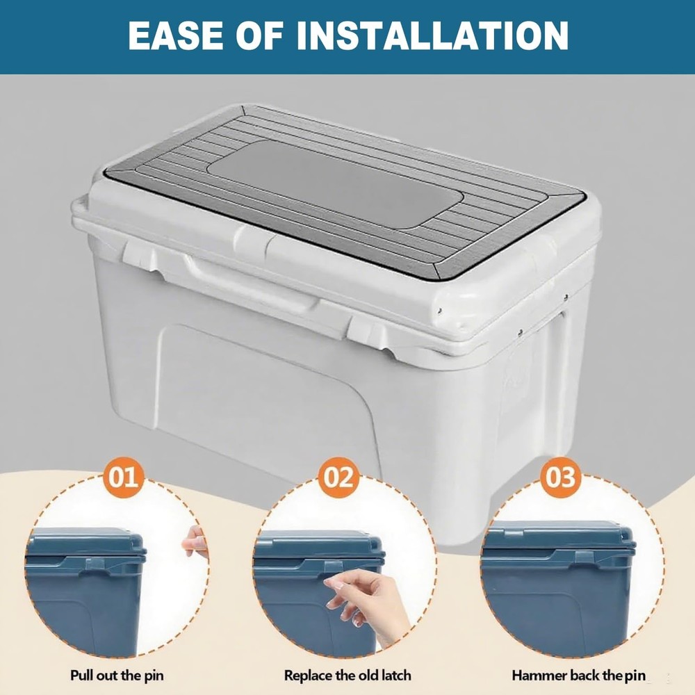 Cooler Latches Replacement Durable Latch Set for Outdoor Coolers 2 Pack Pro