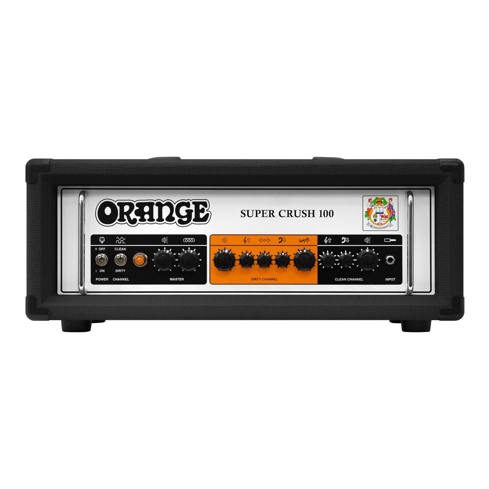 Orange Super Crush 100w Head Black