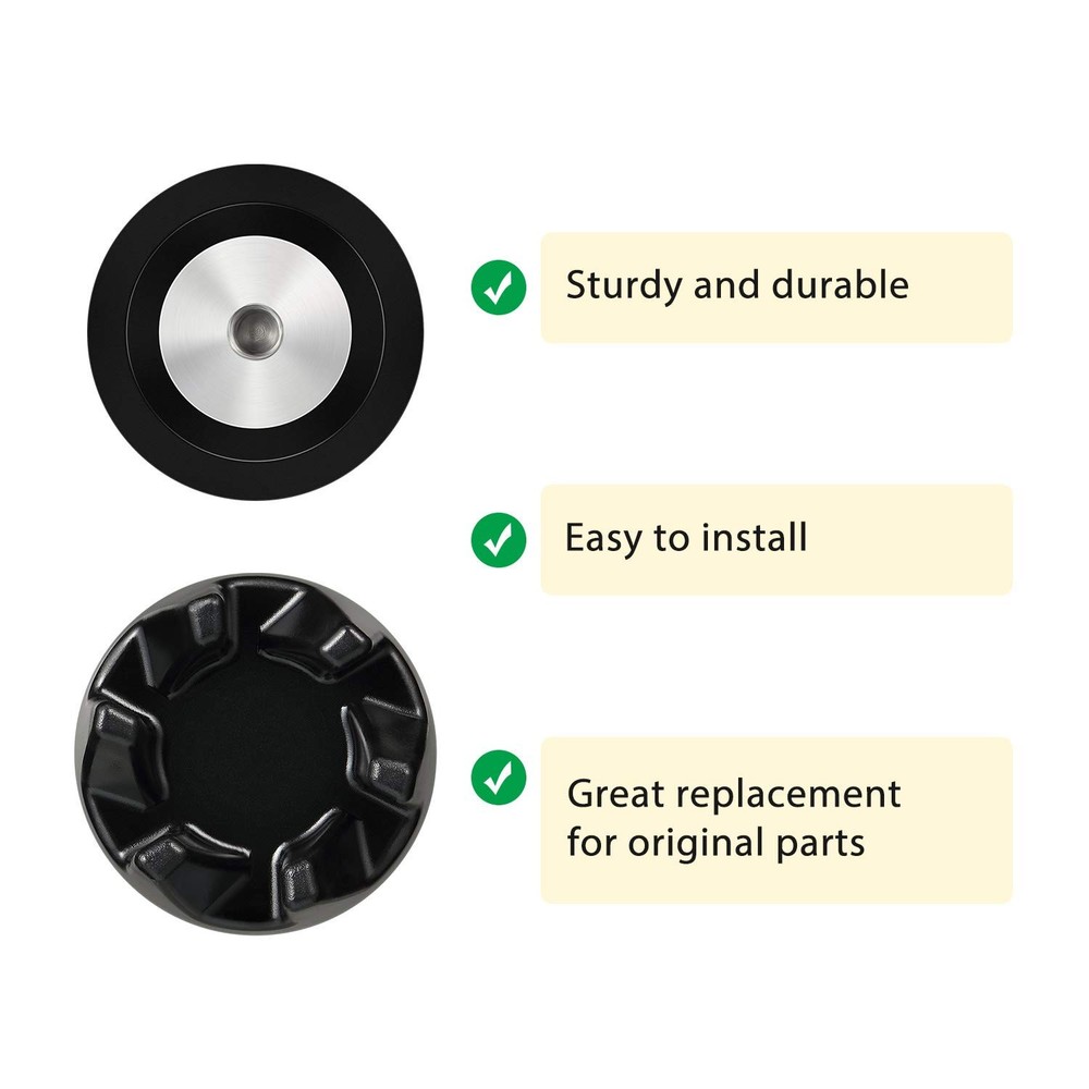 Mudder 5 Packs 9704230 Blender Coupler Coupling Replacment Black