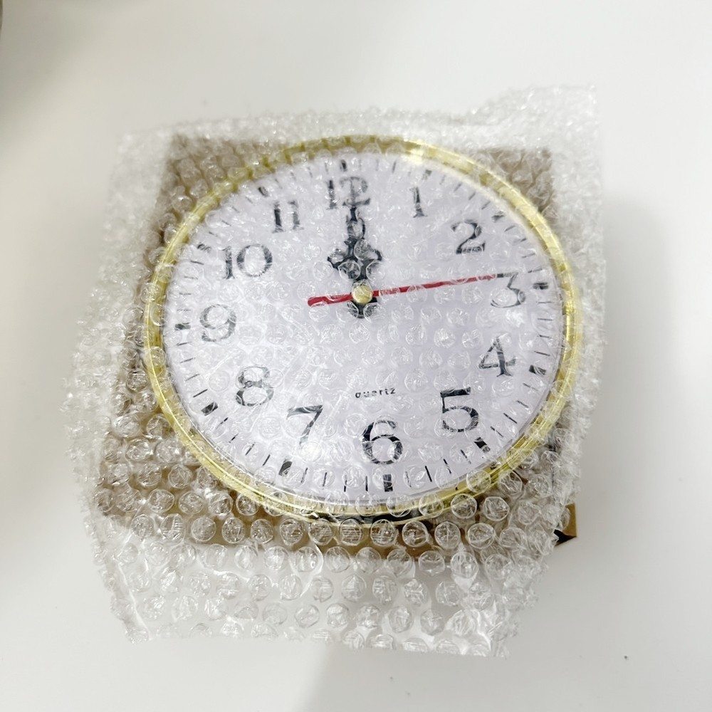 Easy to Read Arabic Numeral Quartz Clock Insert for DIY and Replacement