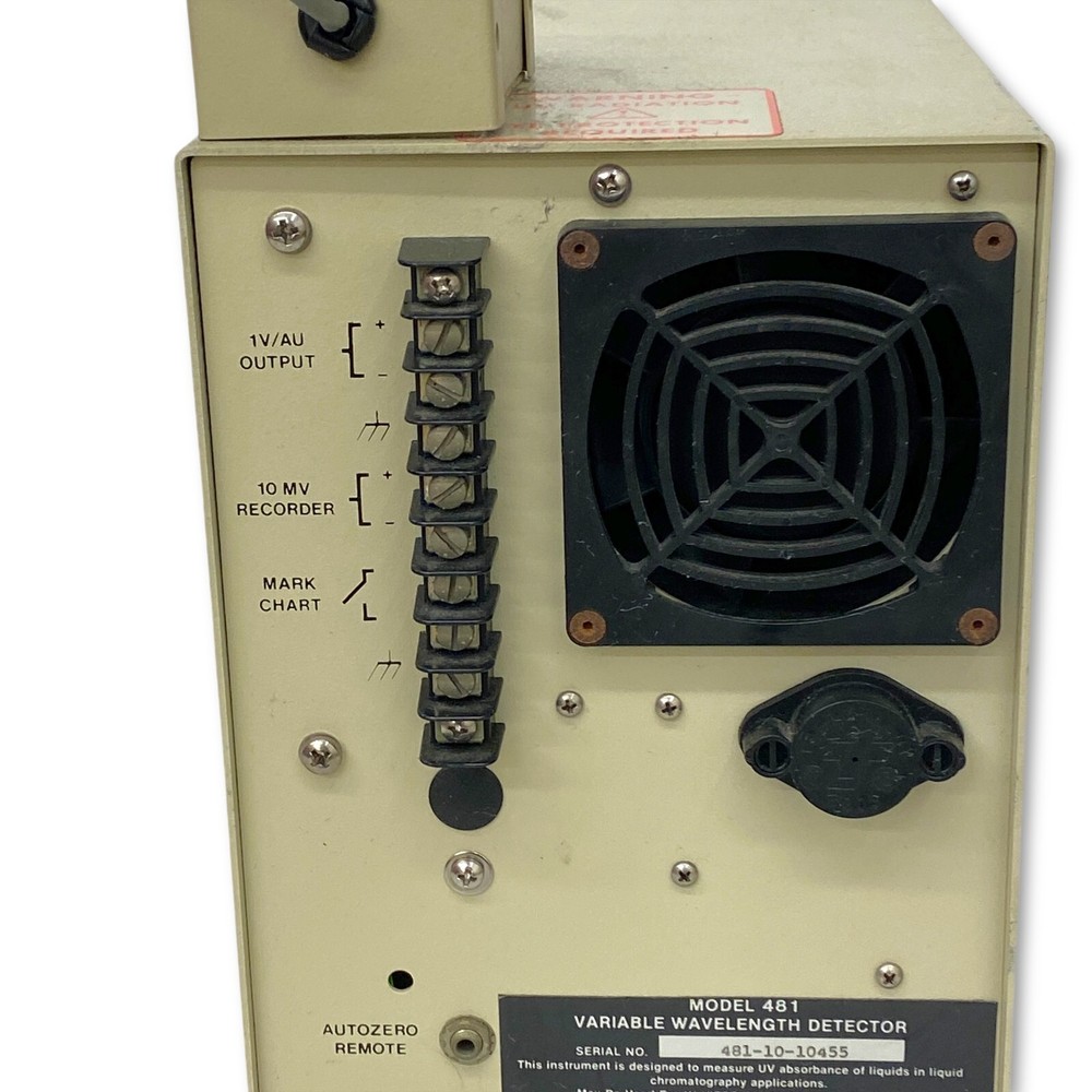 Millipore Waters Lambda Max 481 LC Spectrophotometer, Variable Wavelength Detect