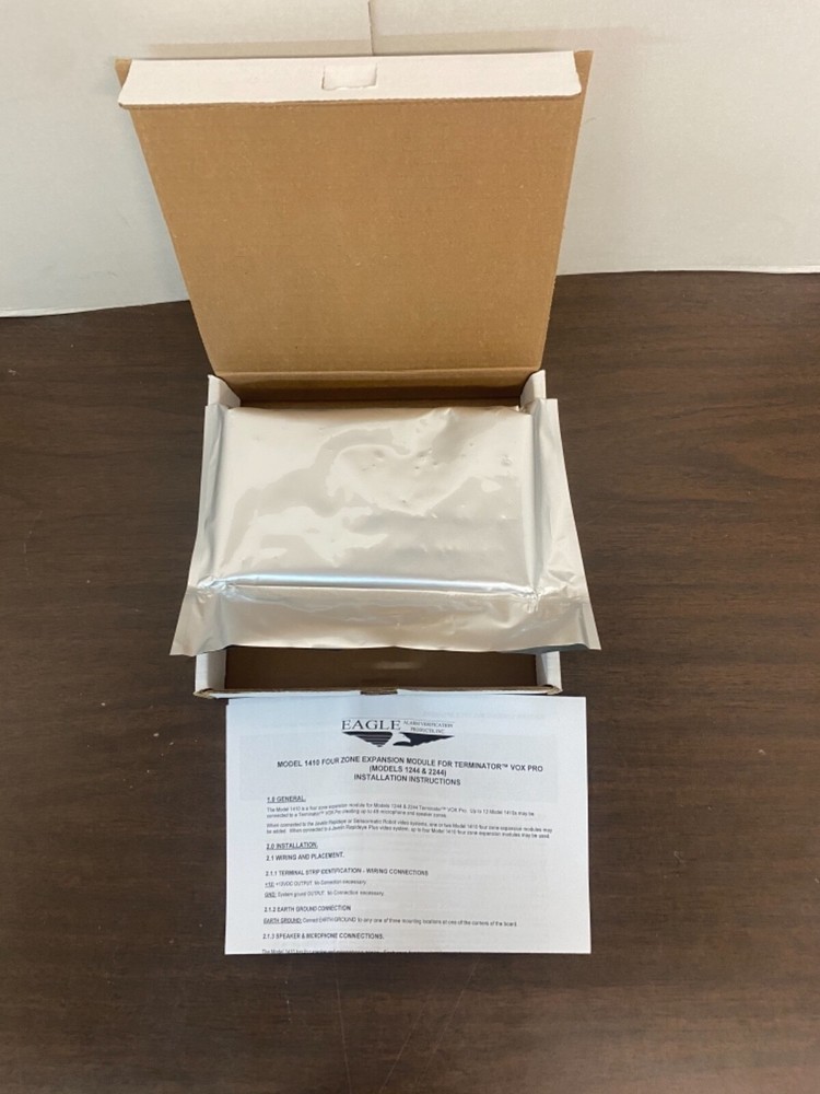 Eagle Alarm Model 1410 - 4 Zone Expansion Module for Models 1244/2244