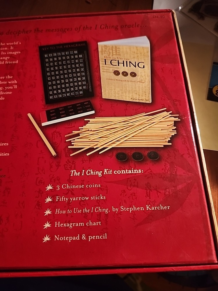 I Ching Kit Stephen Karcher PhD New Sealed