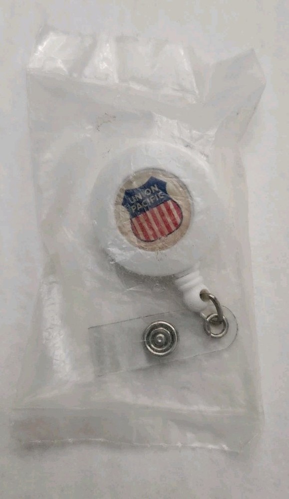 Union Pacific Retractable Badge Clip