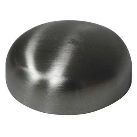 3" Butt Weld T304 Ss Dome Cap, E16w3.0