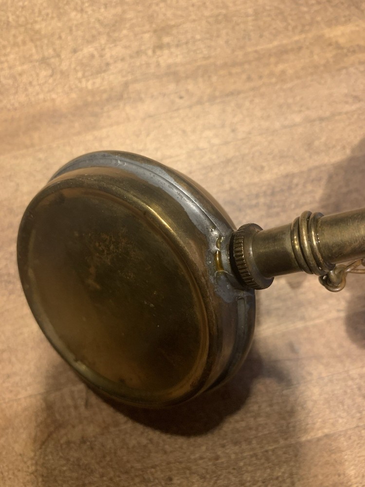 Antique Brass Banjo Oiler- War Time Oiler Can