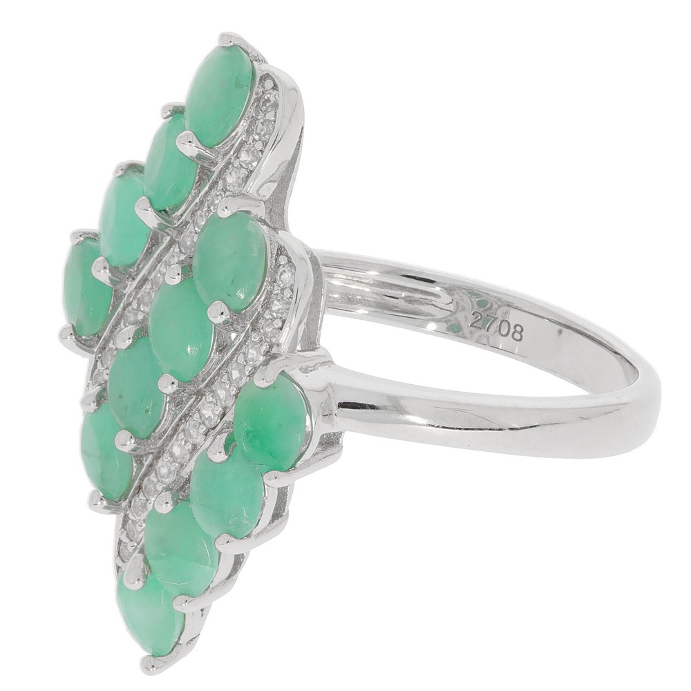 Sterling Silver Semi Mount Ring Setting Oval OV 4X3mm