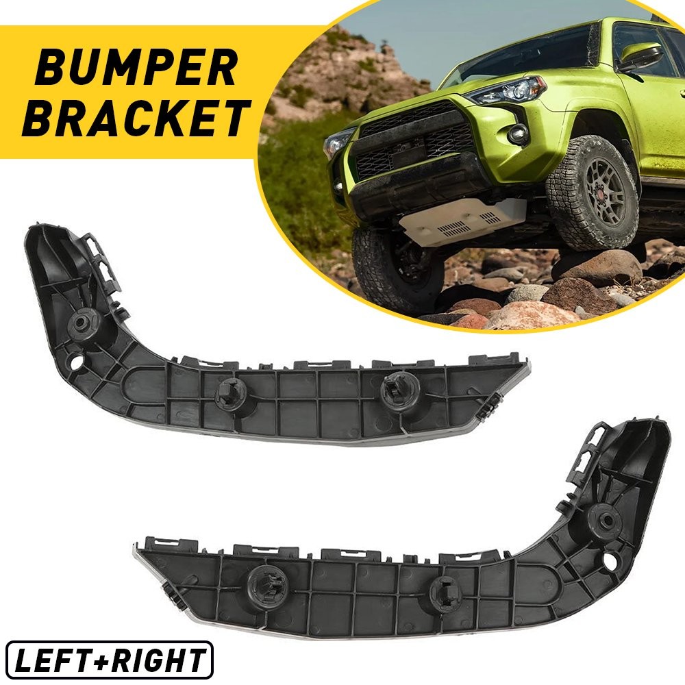 For 2014-2021 Toyota 4Runner Left & Right Side Front Bumper Support Brackets USA