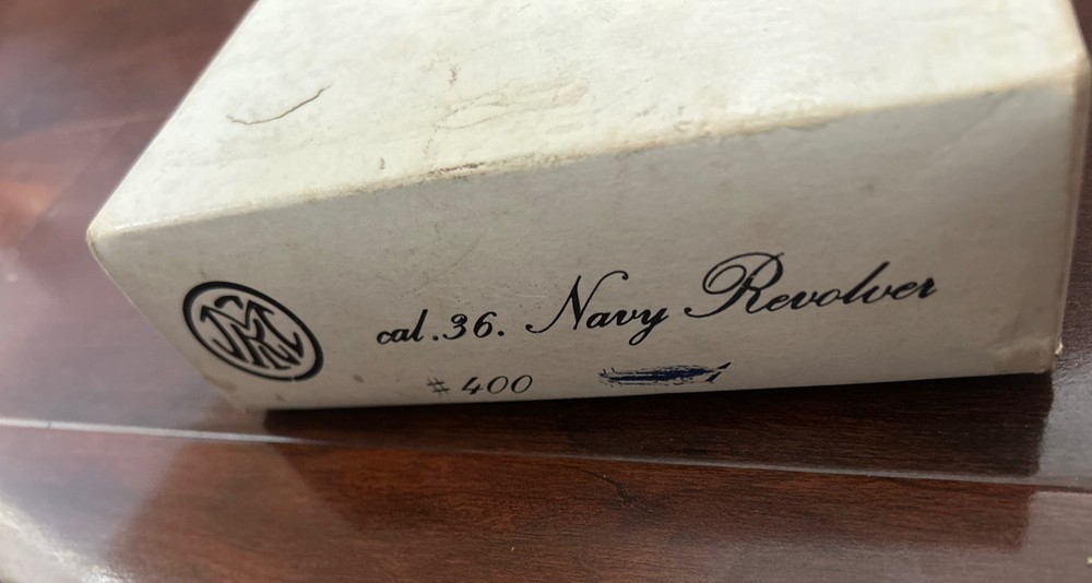 RMF Old frontier 36 Caliber Navy Revolver Empty Box W/ Foam