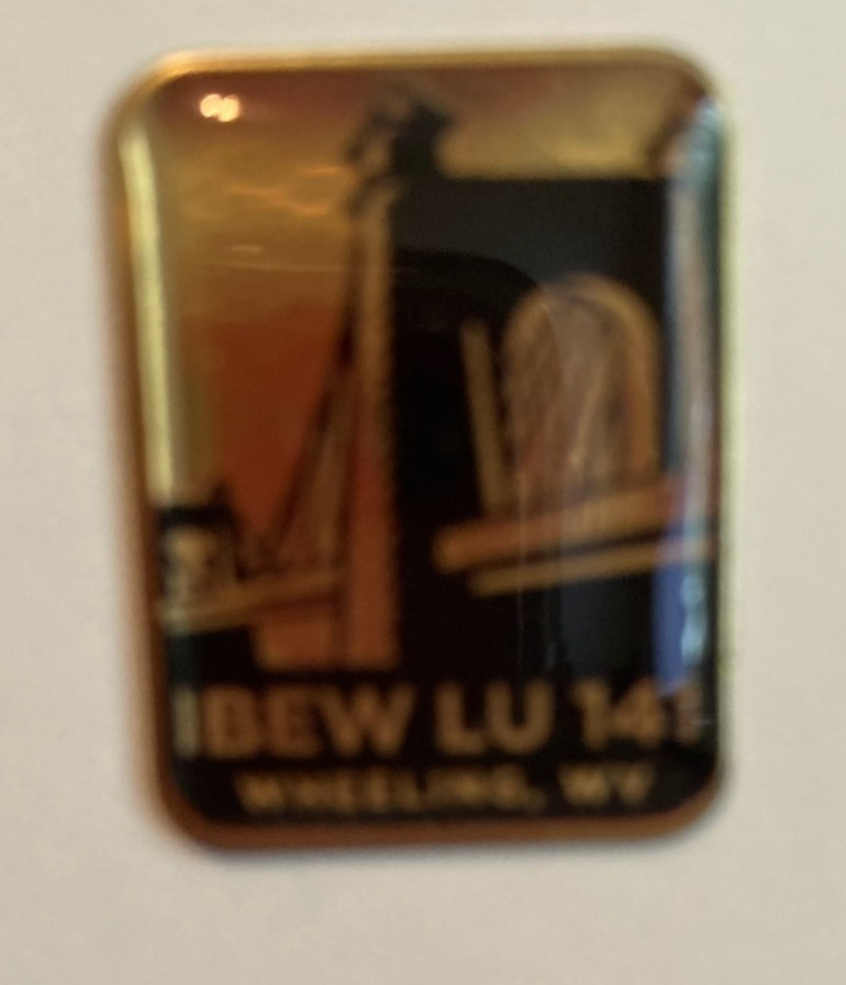 IBEW Lapel pin Local 141 Wheeling, WV