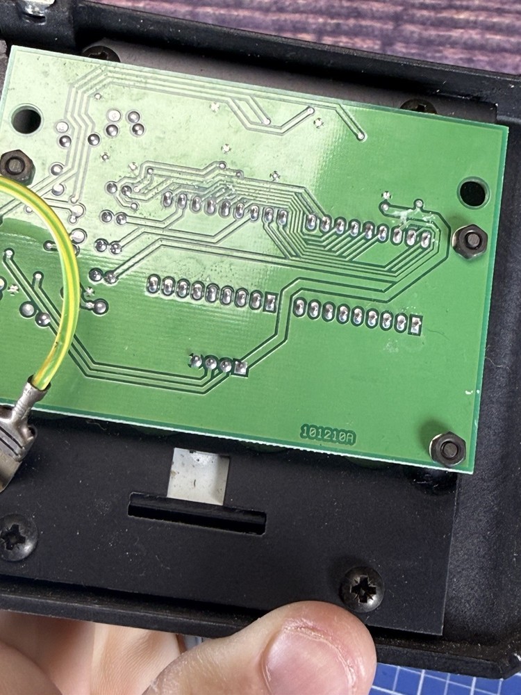 martin mac 250 front display panel