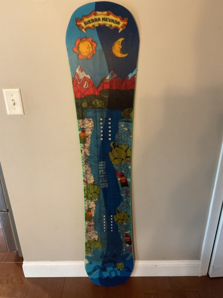 Brand new Meier Sierra Nevada edition snowboard