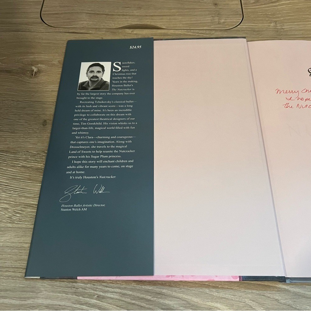 The Nutcracker by Houston Ballet 2017 Signed Sprague Ballet Book Gift