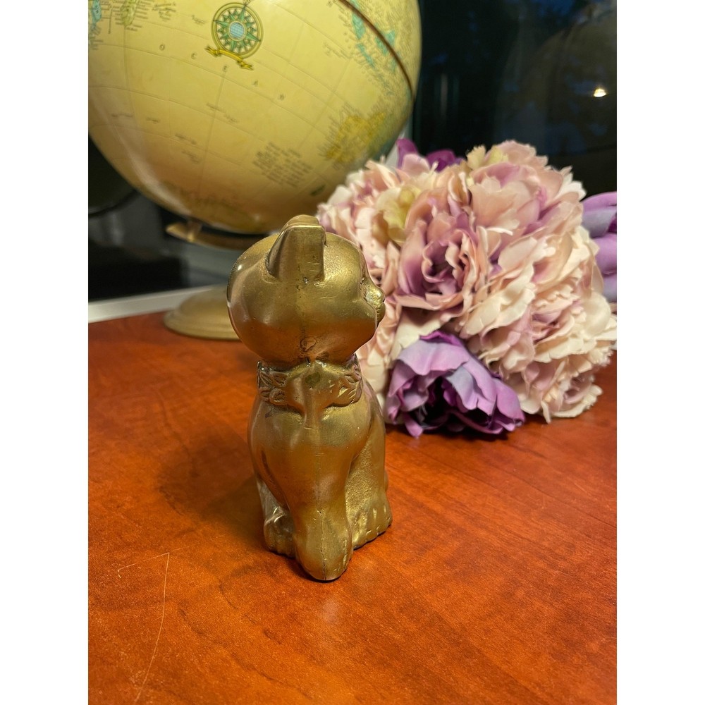 Vintage Brass Cat