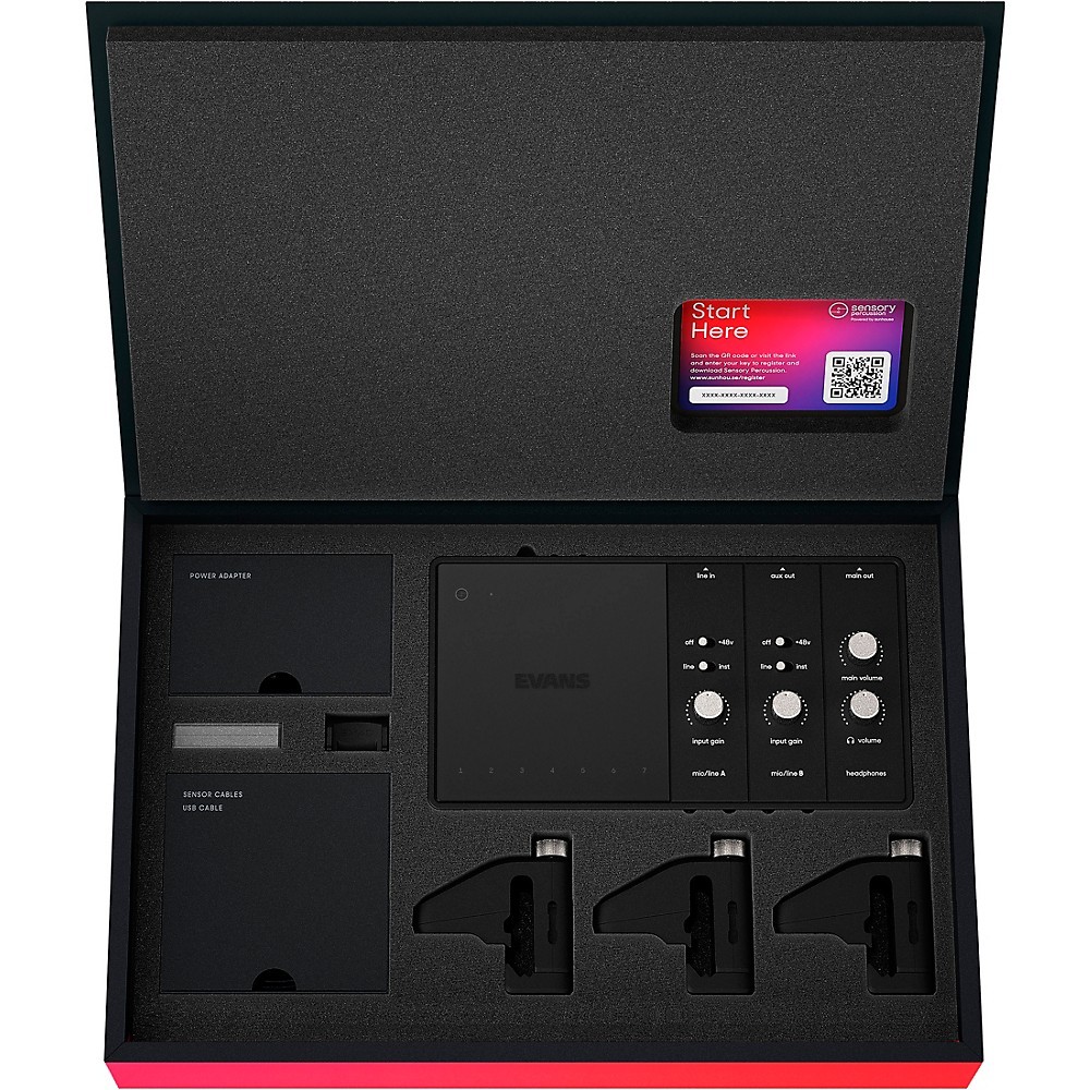 Evans Hybrid Sensory Percussion Sound System