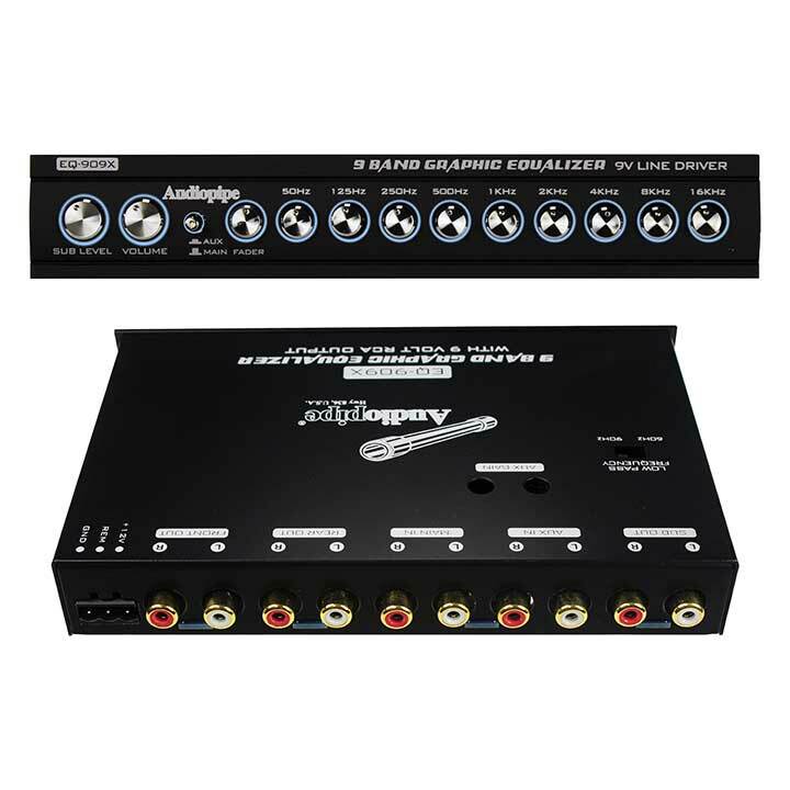 Audiopipe EQ909X 9 Band Equalizer