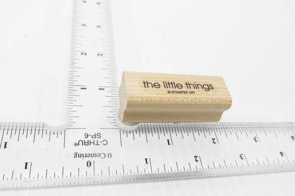 Its The Little Things Rubber Stamp - Stamp Set G100
