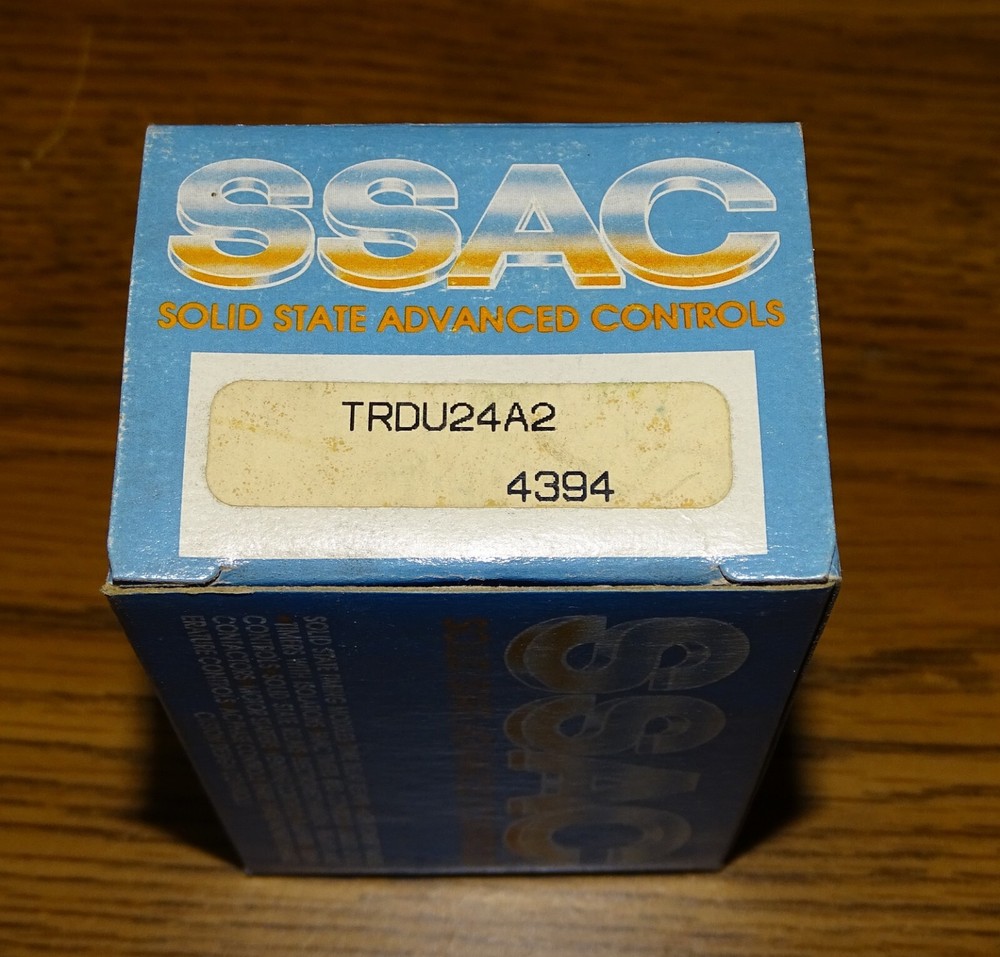 TRDU24A2 Time Delay Relay, SSAC, NEW, Multi-Function relays, timer, industrial