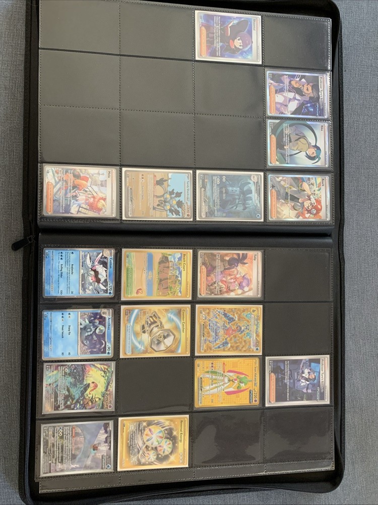 Pokemon Tcg Parodox Rift Partial Master Set NM With Binder